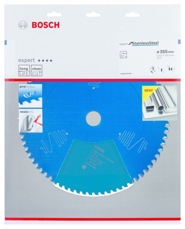 Bosch Expert Paslanmaz Çelik Daire Testere 355 x 25,4 70 mm Diş - 2608644283