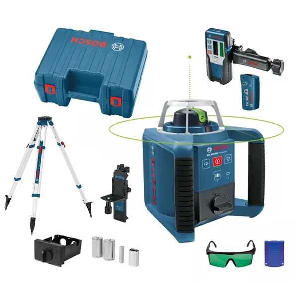 Bosch Professional GRL 300 Rotasyon Lazeri Hvg Set Profesyonel - 0601061701