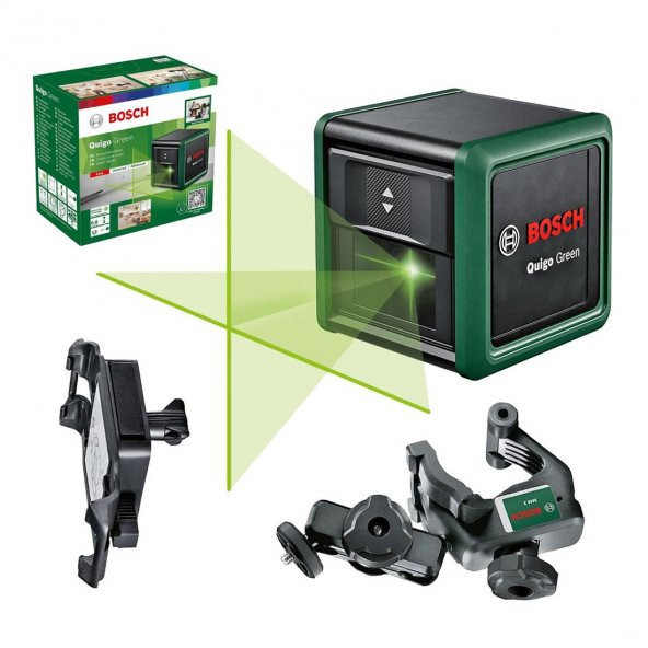 Bosch Quigo Green 2 Çapraz Çizgi Lazer - 0603663C02