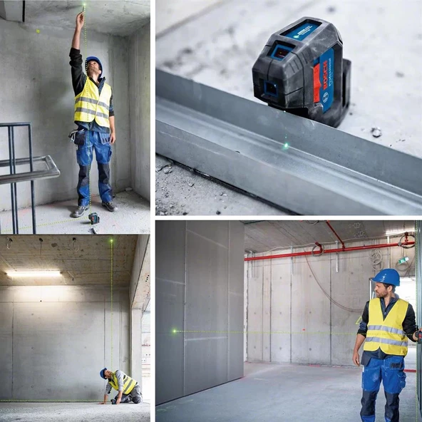 Bosch GPL 3 G Nokta Yeşil Lazer 30mt - 0601066N00 - Resim 2