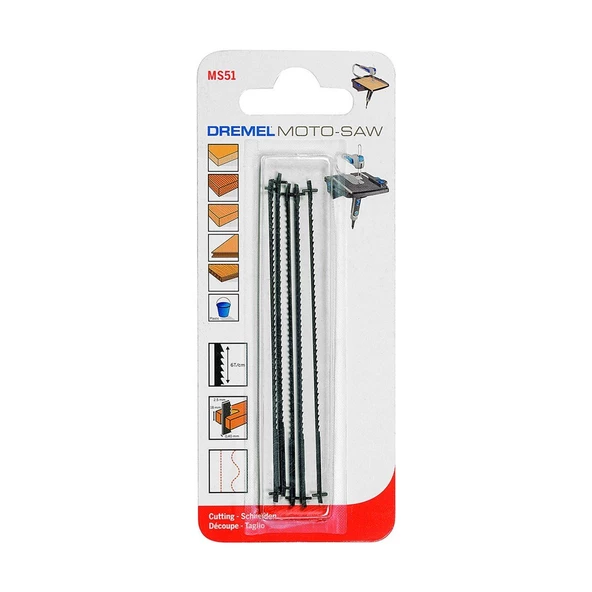 Dremel Ahşap Kesme Testere Bıçağı (MS51) - 2615MS51JA