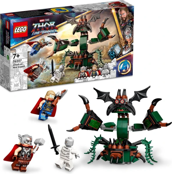 LEGO® Marvel Yeni Asgard#a Saldırı 76207 - 7 Yaş ve Üzeri Için 2 Minifigürlü Oyuncak Yapım Seti (159