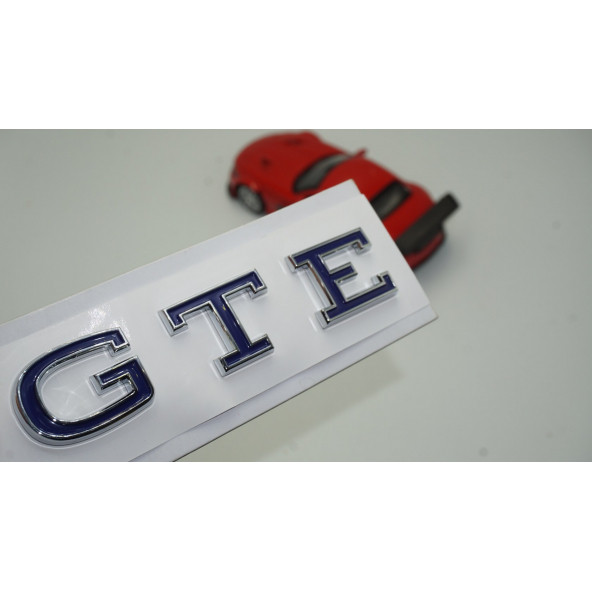 Volkswagen Golf 8 MK8 GTE Bagaj 3M 3D Mavi Gümüş Yazı Orjinal Ürün