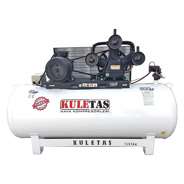Kuletaş Hava Kompresör 10Hp 3*90 8Bar 500Lt - 5587011