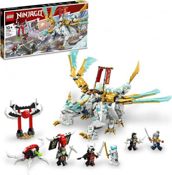 LEGO® Nınjago Zane’in Buz Ejderhası Yaratığı 71786 - 10 Yaş ve Üzeri Çocuklar Için Ejderha Figürü Iç