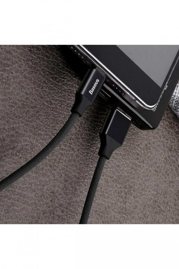 Baseus Yiven Serisi Android Micro Usb Şarj 1 Metre Data Şarj Kablosu - 3