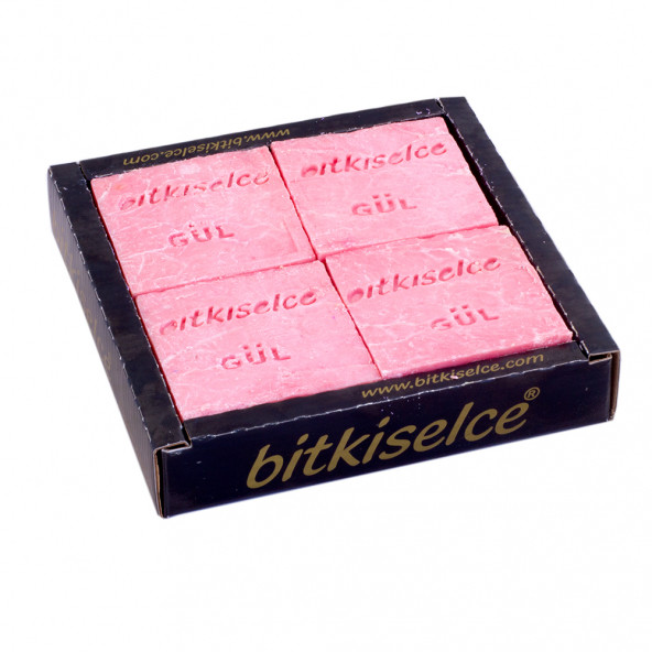 Bitkiselce El Yapımı Gül Özlü Doğal Sabun -  450gr. - 2