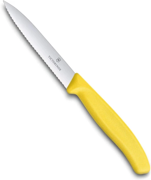 6.7736.l8 10 Cm Tırtıklı Soyma Bıçağı