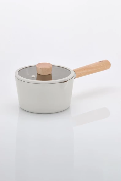 Fika Alüminyum Döküm Süt Tavası Cam Kapaklı 16cm - 2