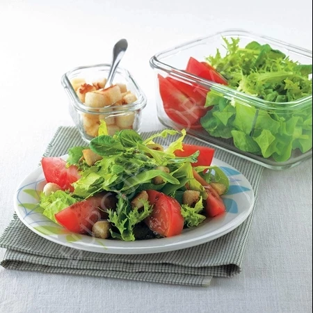 Glasslock Dikdörtgen Cam Saklama Kabı 715 Ml - 4