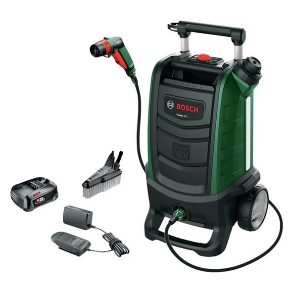 Bosch Fontus 18V Gen2 Akülü Dış Mekan Yıkama Makinesi - 06008B6101