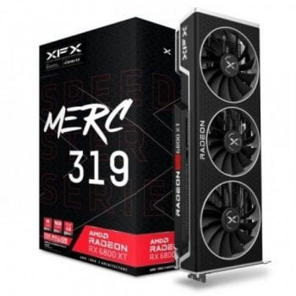 XFX Speedster MERC 319 RX 6800 XT Core 16GB Gaming Ekran Kartı (RX-68XTALFD9) - 1