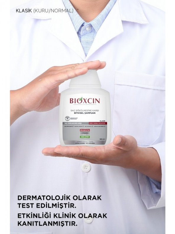 Bioxcin Genesis Kuru ve Normal Saçlar İçin Dökülme Karşıtı Şampuan 300 ml - 7