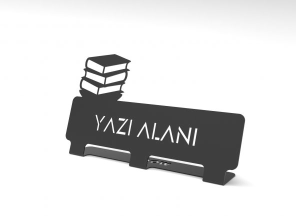 Kişiye Özel Hediyelik Ofis için Kitap Severler İçin Metal İsimlik