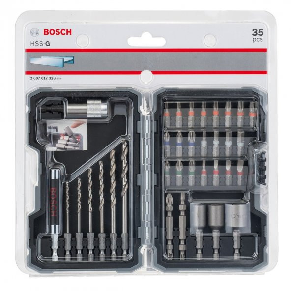 Bosch Profesyonel 35 Parça Metal Seti - 2607017328