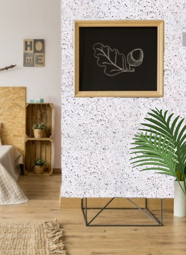 Organik İpek Sıva - Dekoratif Yalıtım Sıvası - Ses & Isı & Nem Yalıtımı  - İZO-043  - 4 m2 - Resim 3