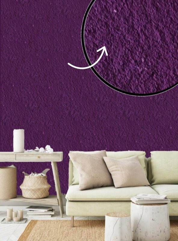 Organik İpek Sıva - Dekoratif Yalıtım Sıvası - Ses & Isı & Nem Yalıtımı  - İZO-009  - 4 m2 - Resim 3