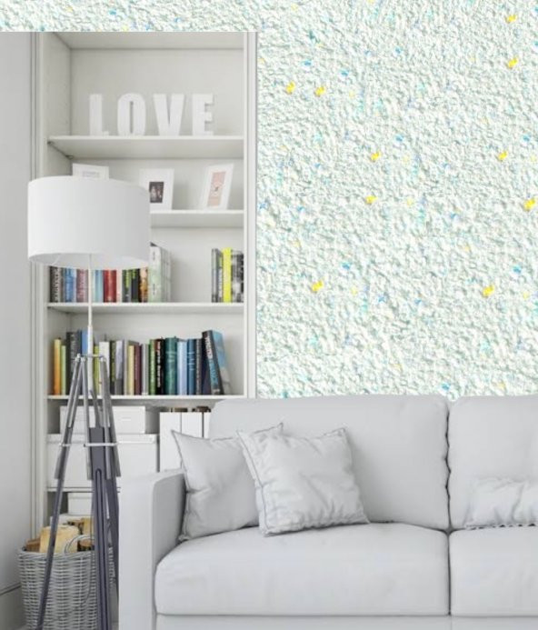 Organik İpek Sıva - Dekoratif Yalıtım Sıvası - Ses & Isı & Nem Yalıtımı  - İZO-023  - 4 m2 - Resim 2