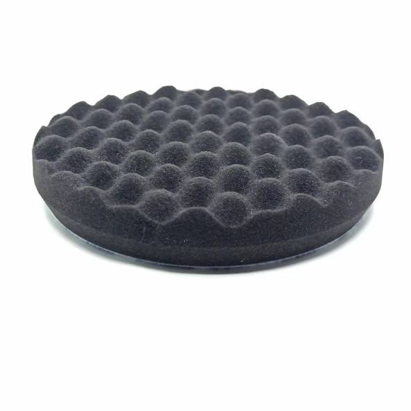 EPOKSİ REÇİNE MIRKA YUMUŞAK YÜZEYLİ PARLATMA POLİSAJ KÖPÜK PEDİ WAFFLE SİYAH RENK  150 X 25 MM