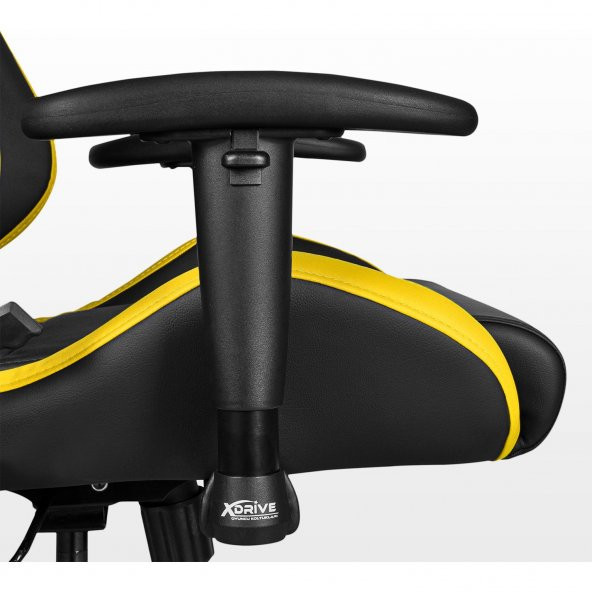 xDrive 15Li Profesyonel Oyuncu Koltuğu Sarı/Siyah - Resim 4