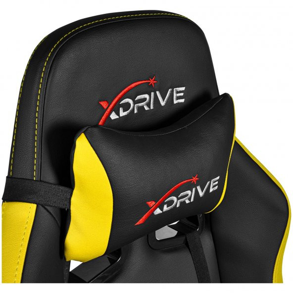 xDrive 15Li Profesyonel Oyuncu Koltuğu Sarı/Siyah - Resim 5