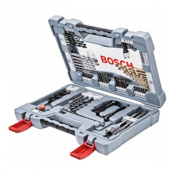 Bosch X-Line 76 Parça Profesyonel Aksesuar Seti - 2608P00234