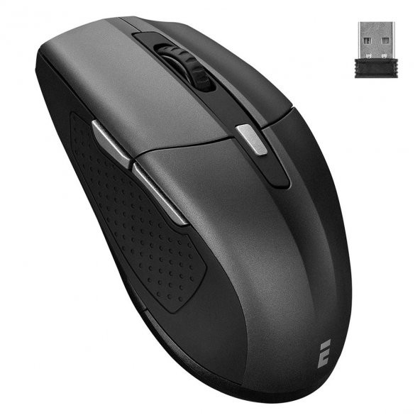 Everest SM-861 USB Siyah 800/1200/1600dpi Süper Sessiz Kablosuz Mouse 23864