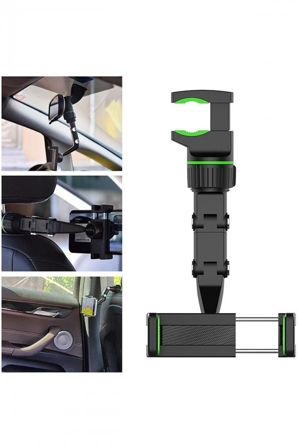 Dikiz Aynası Telefon Tutucu,masaüstü, Koltuk Arkası Telefon Tutacağı Car Holder(AÇIKLAMAYI OKUYUNUZ) - 8