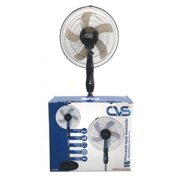 CVS DN 91018 16 inç Yuvarlak Ayaklı Vantilatör - 4