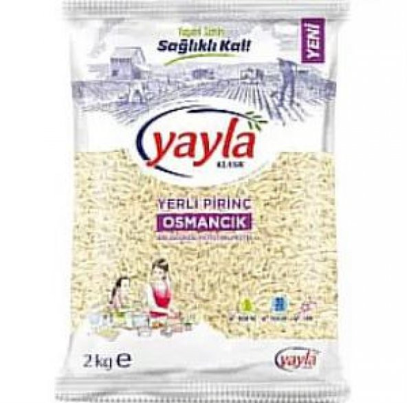 Yayla Osmancık Pirinç 2 kg