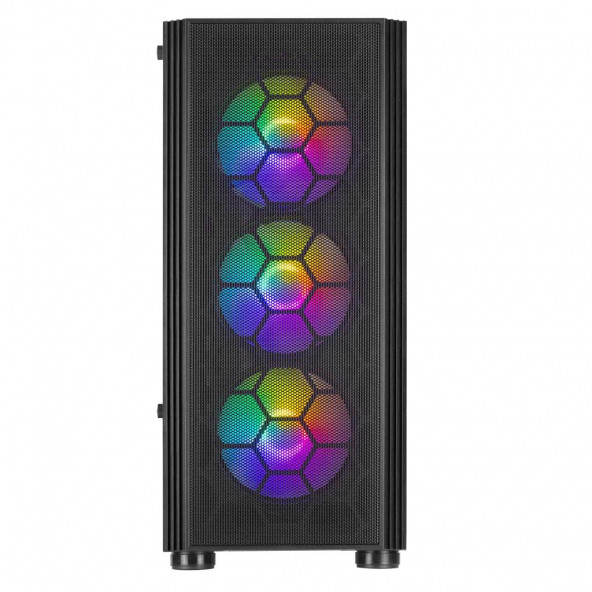GAMEMASTER R02 USB3.0 600W 80+ 4RGB FANLI PENCERELİ MIDTOWER KASA - 3