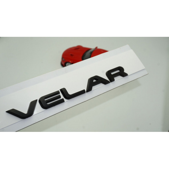 Land Rover Range Rover Velar Bagaj Mat Siyah Abs Logo Amblem