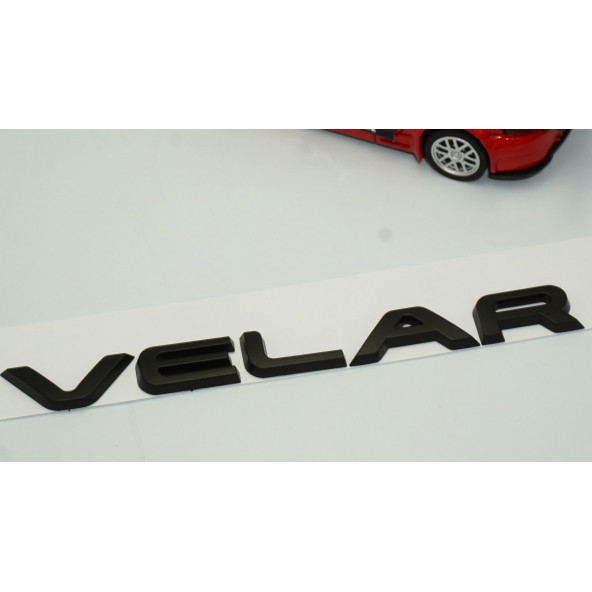 Land Rover Range Rover Velar Bagaj Mat Siyah Abs Logo Amblem - Resim 3