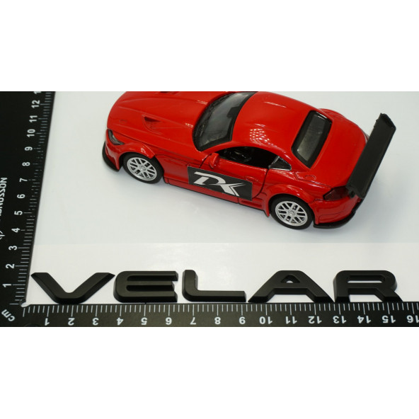 Land Rover Range Rover Velar Bagaj Mat Siyah Abs Logo Amblem - Resim 4