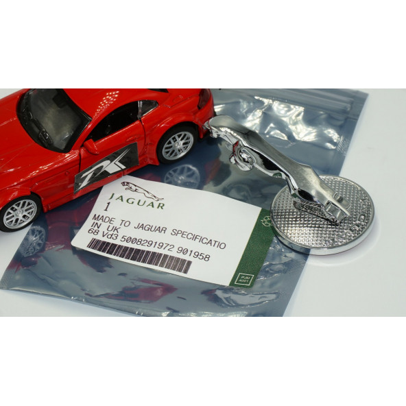 Jaguar XE XF XFL XJ F-PACE Krom Metal Vites Panter Kolu - 5