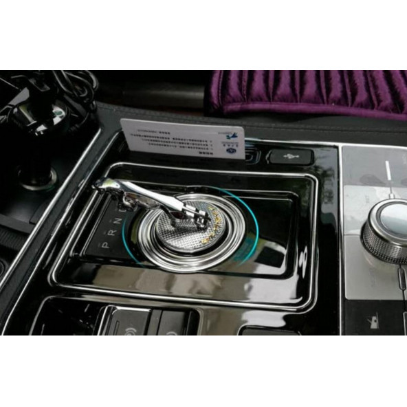 Jaguar XE XF XFL XJ F-PACE Krom Metal Vites Panter Kolu - 7