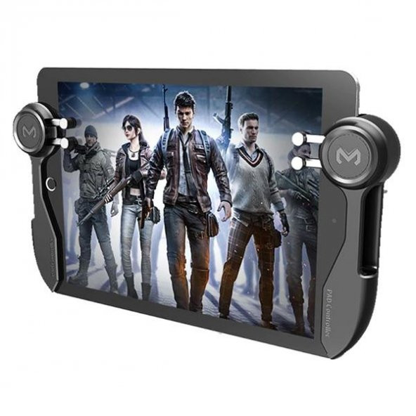 Polham Apple İpad Modelleri İçin PUBG Tetik Seti, PUBG Joystick Oyun Tuşu, Gamepad - 5