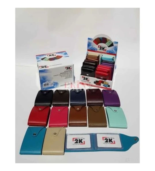 2K BİALA DİKEY KREDİ KARTLIK, 10 YAPRAK 2K254