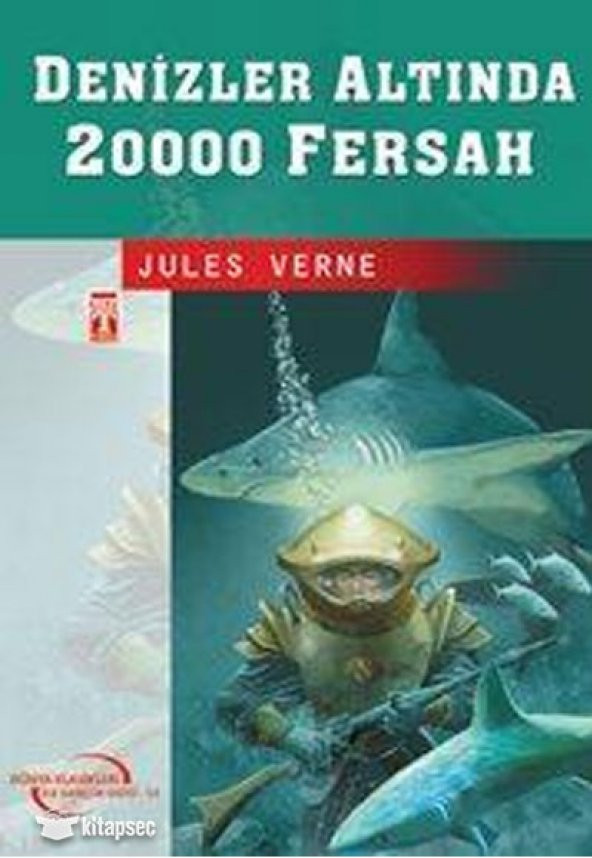 Deniz Altında 20 Bin Fersah - Jules Verne - Timaş