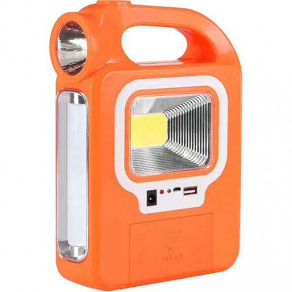 Cob Ledli Solar Şarjlı Güneş Enerjili Acil Durum Kamp Lambası HB-6399 - 2