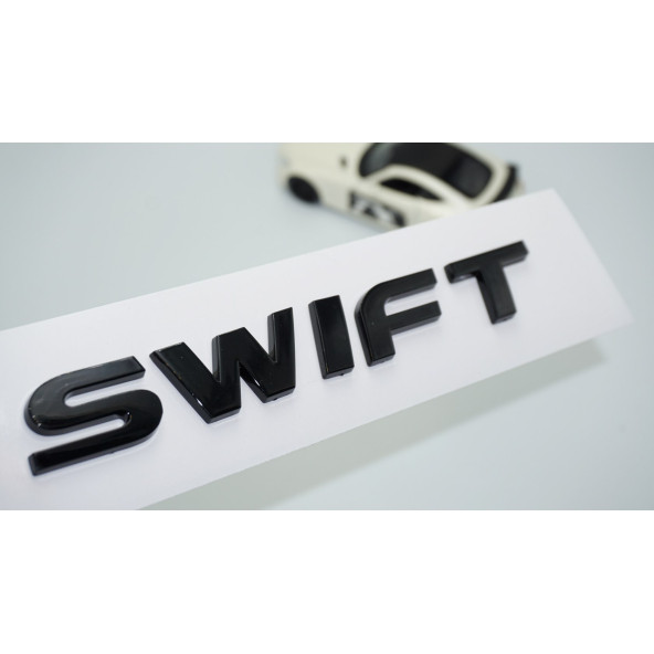 Suzuki Swift MK2 2004 2011 Bagaj Siyah 3M Yazı Logo Orjinal Ürün