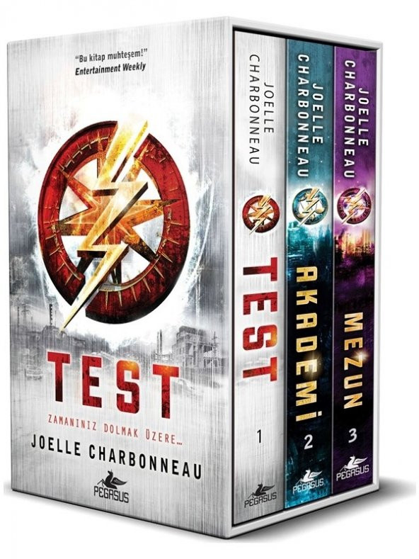 Test Serisi Kutulu Özel Set (3 Kitap) - Joelle Charbonneau