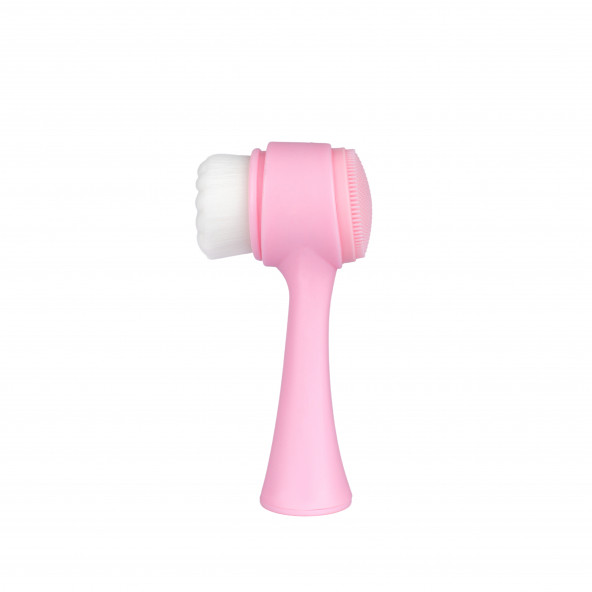 Hill Beauty Çift Taraflı Arındırıcı Yüz Temizleme Fırçası Pembe - 2
