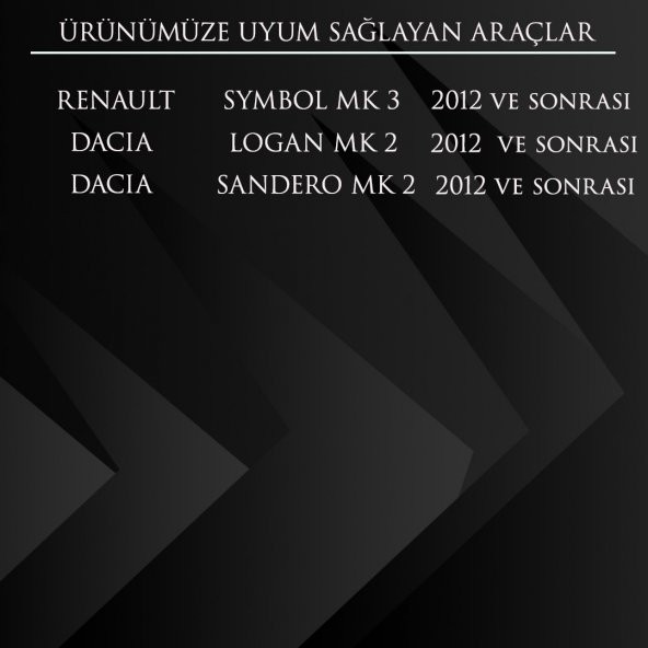 Clio, Symbol, Dacia Sandero, Logan için Ayna Sinyali Beyaz- Sağ - 2