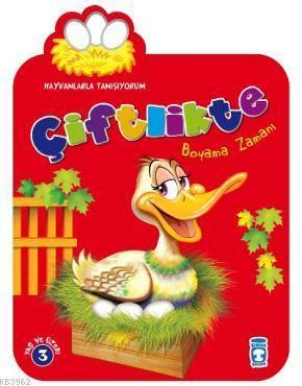 Çiftlikte Boyama Zamanı (3 Yaş Ve Üzeri) - Timaş