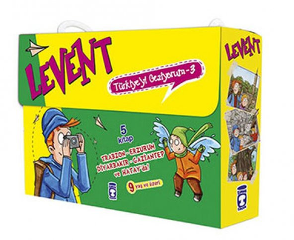 Levent Türkiyeyi Geziyor 5 Kitap Set 3 Timaş