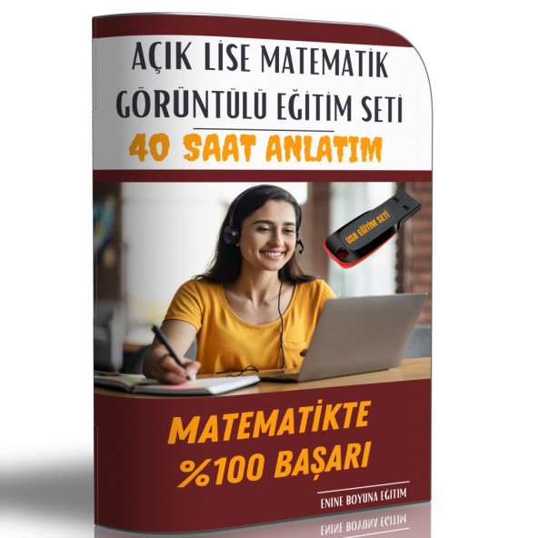 Açık Lise Matematik Tüm Dersler Görüntülü Eğitim Seti