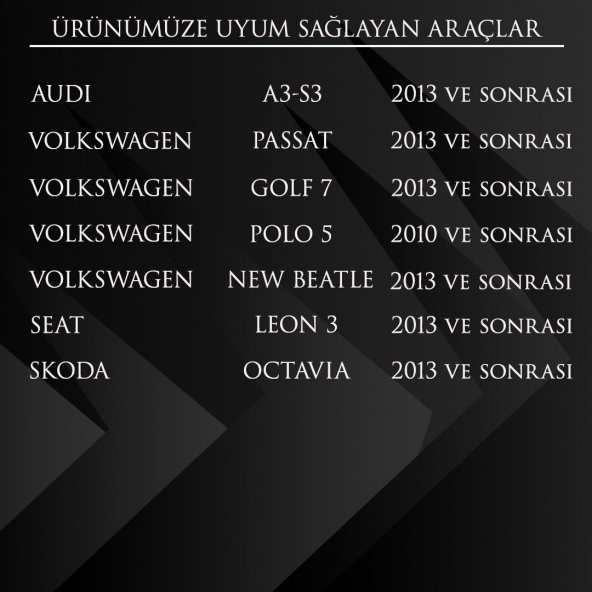 Volkswagen Passat, ,Polo için Sunroof Panaromik Tavan Tamir Ayağı Seti - 2