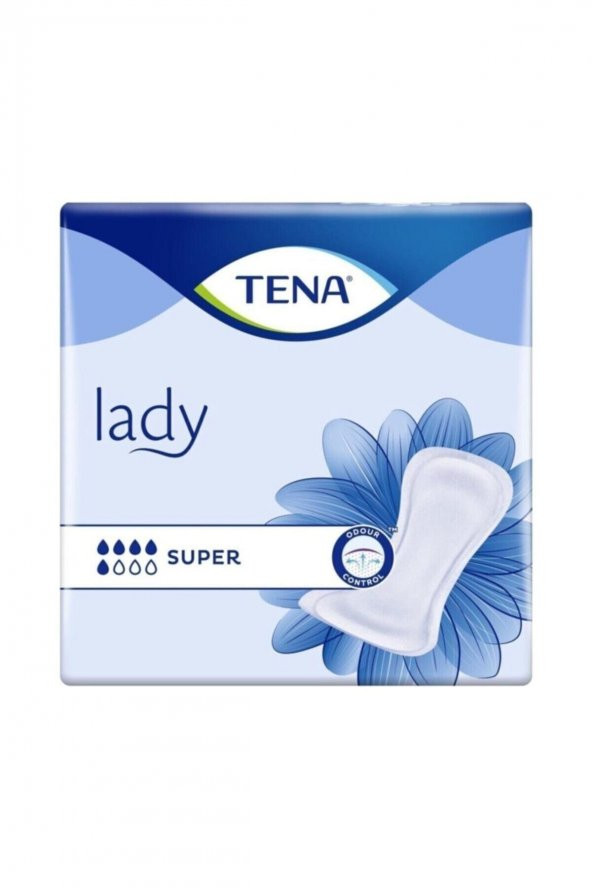 Tena Lady Süper 5 damla Kadın Mesane Pedi 30lu 3 paket / 90 adet