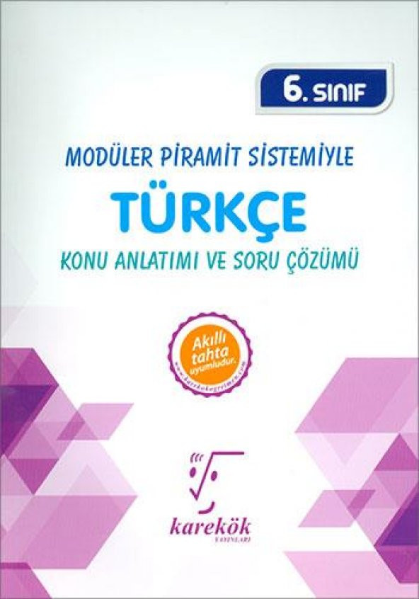 6.SINIF TÜRKÇE KONU ANLATIM SORU ÇÖZÜM  KAREKÖK